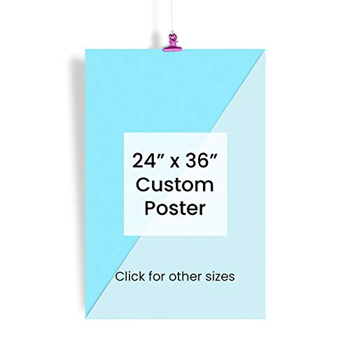 EzPosterPrints Custom Poster Print 24x36 Inches - Personalized Photo Prints