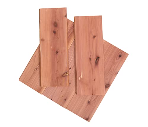 Aromatic Red Cedar Drawer Liners - 12x4 Inch Natural Moth Repellent - 5 Pack