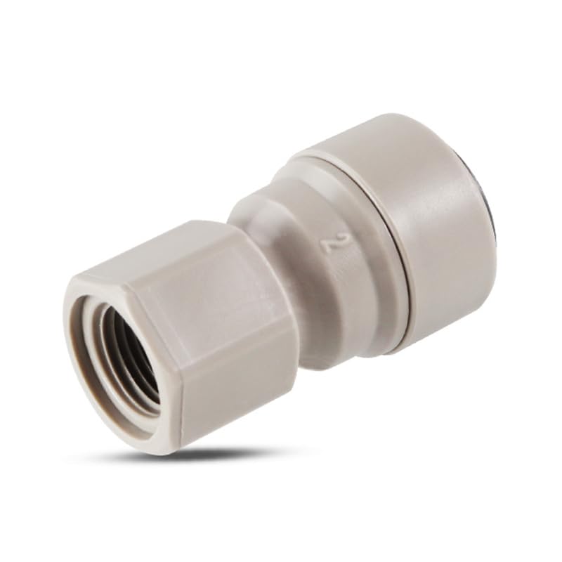 Semfeil Brew Homebrew 6Pcs Ball Lock Quick Disconnect Beer Corny Keg Gas Liquid Dispenser Push-in Fitting Quick Joint Connector for 5/16 8MM Beer Tube Hose