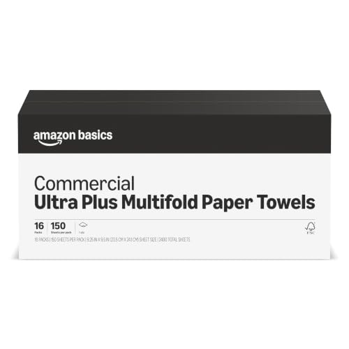 Universal Multifold Paper Towels 2400 Sheets - White, 16 Pack