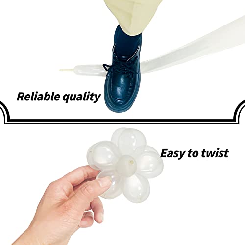 Clear Long Twisting Latex Balloons for Animal Modeling & Party Arches 100 Pack