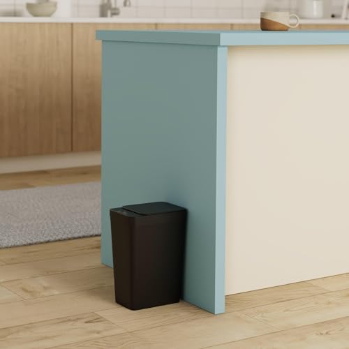 2 Pack Touchless Bathroom Trash Can 2.2 Gallon Smart Motion Sensor Bin
