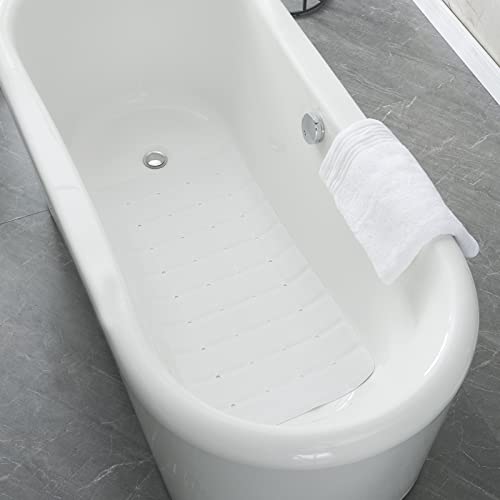 Jumbo Foldable Non-Slip Silicone Bathtub Mat - 36 x 18 Inch Shower Mat