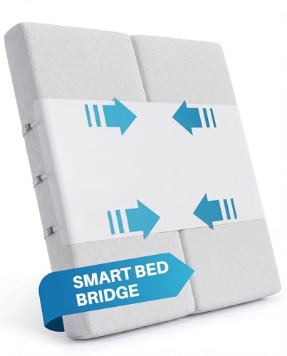 Twin to King Bed Bridge Converter - Split King Gap Filler Mattress Connector