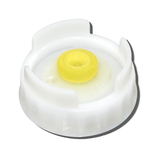 6 Pcs Precision Squeeze Bottle Dispensing Caps for Smooth Sauces