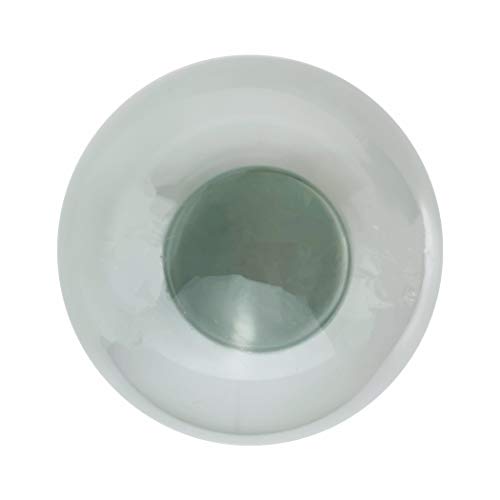 DIY Empty Glass Snow Globe Kit - 100mm Fillable Water Globe for Crafts
