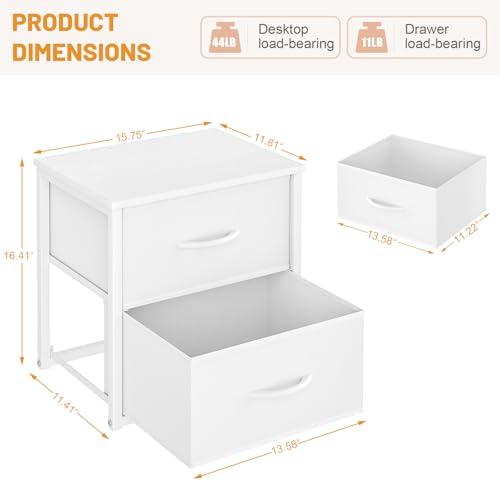 Stackable Storage Drawers 4-Pack Closet Organizer with Wood Top