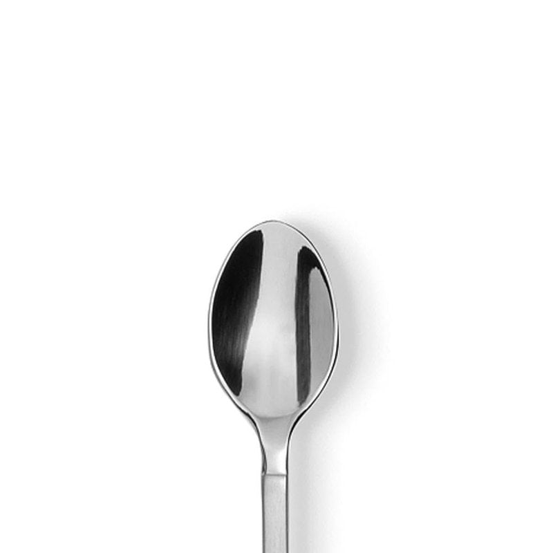 Alessi "Dry" 4-1/4-Inch Mocha Coffee Spoon with Satin Handle, Set of 6