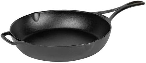 Lodge Blacklock 10.25" Triple Seasoned Cast Iron Skillet - Lightweight & Easy Cleanup Cookware