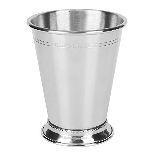 Stainless Steel Mint Julep Cups 400ml Set of 2 - Cocktail & Drinkware for Home & Bar