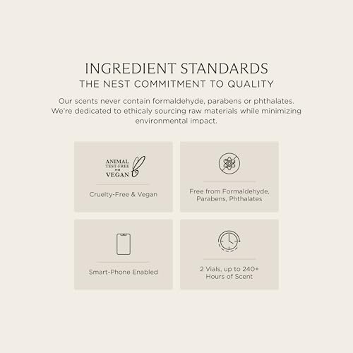Bamboo Smart Home Fragrance Diffuser Refill Vials - 2 Pack