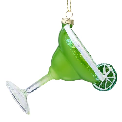 Joiedomi Mini Margarita Christmas Ornament - Fun Cocktail Glass Holiday Decor