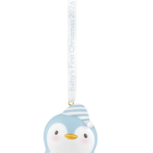 Hallmark Keepsake Baby Boy's First Christmas Penguin 2026 Ornament – 2026 Baby Boy's First Christmas