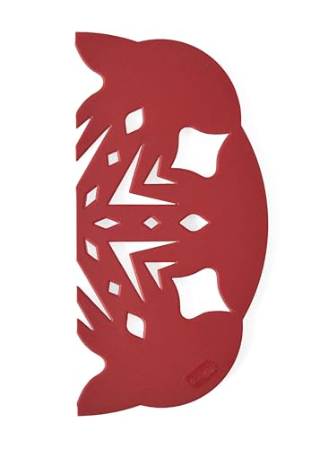 Talisman Designs Pie Top Cutter Snowflake - 10-Inch Pastry Crust Stencil