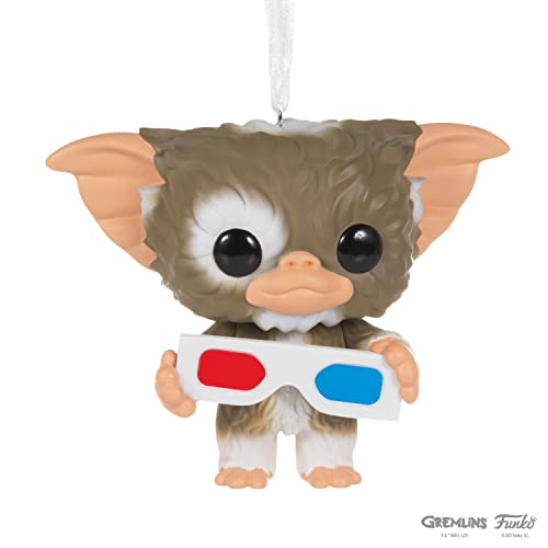 Gizmo Gremlins Christmas Tree Ornament, Funko POP! Style Resin Decoration