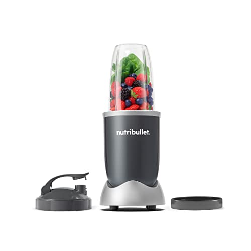 Personal Blender for Smoothies and Shakes, 600W Motor with 24 oz Cup, Dark Gray