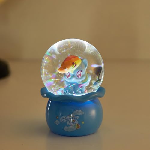 Collectible Pony Crystal Ball Blind Box - 5.3-Inch Glitter Snow Globe