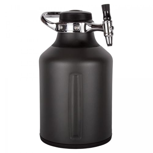 128 oz Carbonated Beer Growler and Craft Beverage Dispenser - Tungsten