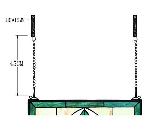 45cm Hanging Chain for Stained Glass Window Panels