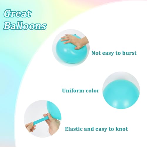60pcs Tropical Balloon Arch Kit, 12-Inch Colorful Latex Balloons for Party