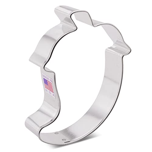 Ann Clark Large Chili Pepper Cookie Cutter - 4 Inch Baking Tool Made in USA