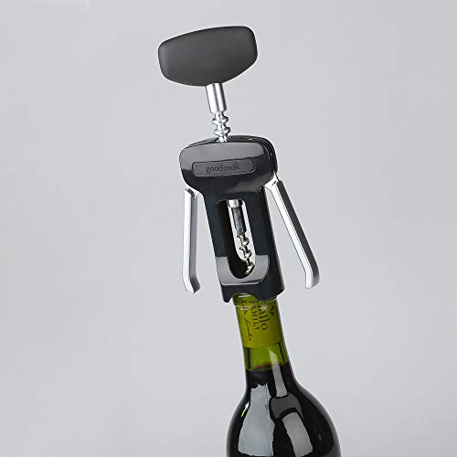 Good Cook Corkscrew Wine Bottle Opener - Durable Bar Tool for All Sizes