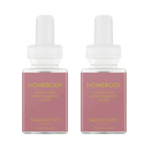 Homebody Scent Diffuser Refills, 2 Pack - Long-Lasting Woody Fragrance