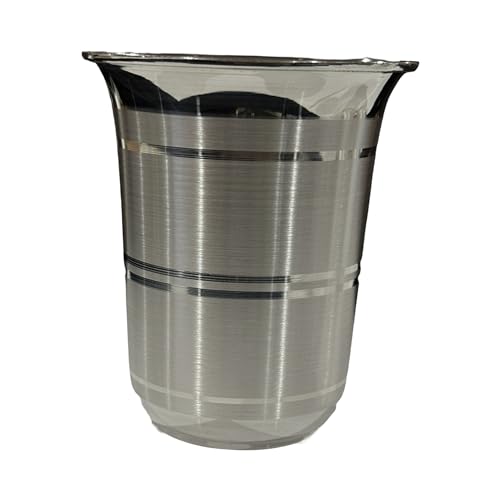 Balaji 999 Pure Silver Glass 3.5 Inch - 8.5 Ounces, Style#01, Hallmarked Silver