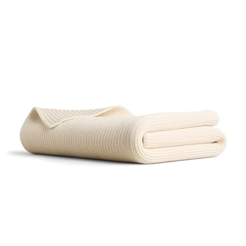 15 lb Weighted Blanket - 100% European Cotton, Soft & Breathable