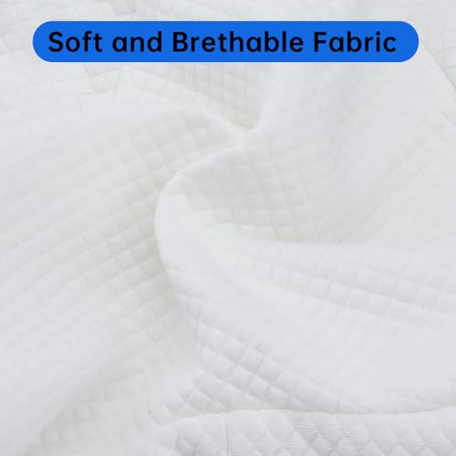 Contour Legacy Knee Pillow Cover - Soft, Washable, Invisible Zipper