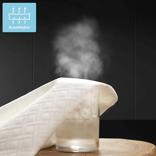 Cozymaker Queen Size Waterproof Mattress Protector - Deep Pocket Cooling Cover