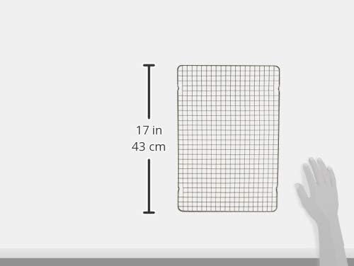 Nordic Ware Nonstick Baking & Cooling Grid - Oven Safe Steel | 1/2 Sheet Size