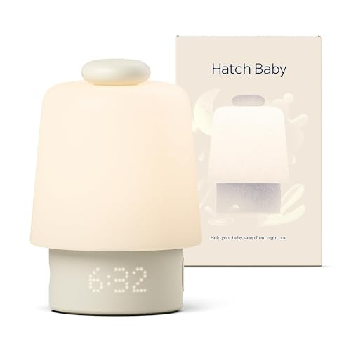 Hatch Baby Sound Machine and Night Light Routine Builder - Putty
