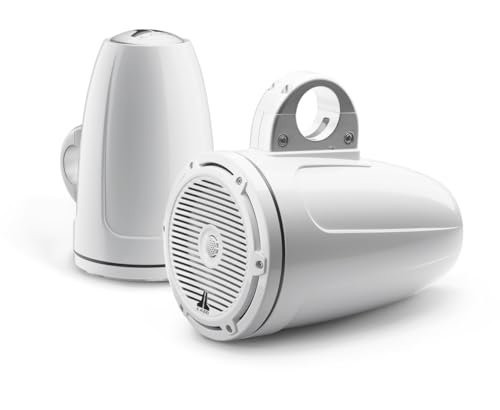 M3 7.7 Inch Enclosed Tower Speakers - White Classic Grille