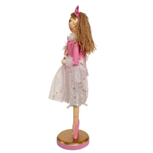 12-Inch Clara Ballerina Nutcracker Figurine for Christmas Holiday Decor