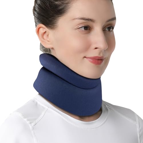 Comfort Cervical Collar for Neck Pain Relief - Soft Neck Brace for Sleeping (Medium: 11.5-14")