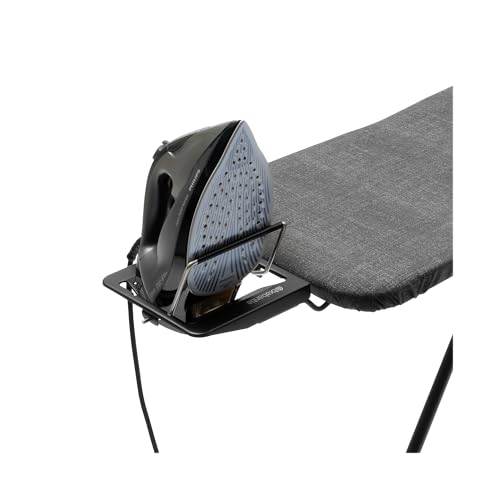 Adjustable Ironing Board with Steam Iron Rest - Medium Size B Denim Blue