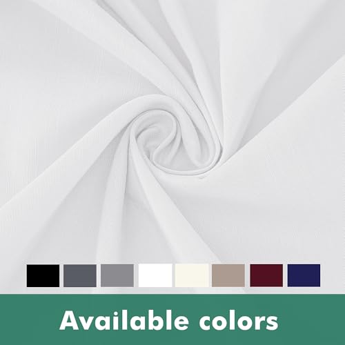 Wrap Around Queen Size Bed Skirt - 15 Inch Drop Split Corner Dust Ruffle