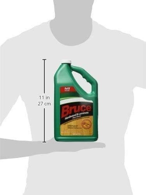Bruce Hardwood & Laminate Floor Cleaner - No-Wax Urethane Finish | 64oz Refill - Pack of 3