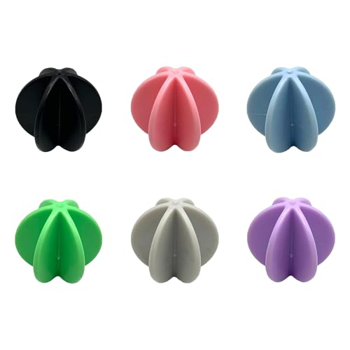 1.77 Inch Diameter Protein Shaker Balls - Set of 6, Plastic Replacement Balls for Shaker Bottles