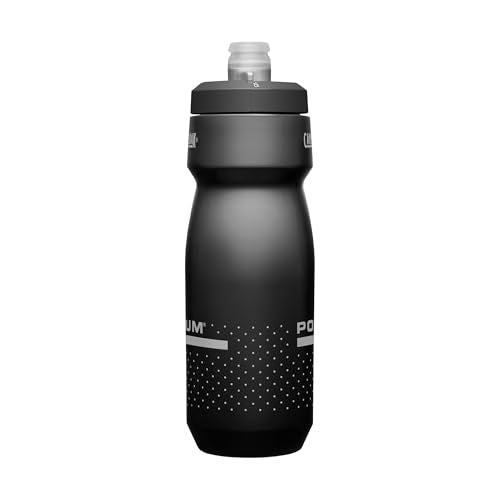 CamelBak Podium Cycling Water Bottle 24oz Black - High Flow Self-Sealing