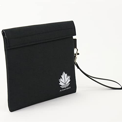 Smell Proof Storage Bag with Carbon Lining - 7x6 Inch Odorless Pouch