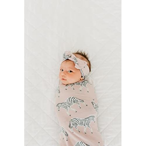 Copper Pearl Large Premium Knit Baby Swaddle Receiving Blanket Zella