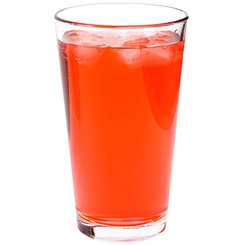 16oz Heat-Treated Mixing Glass - Durable Pint Beer Glass, Set of 4