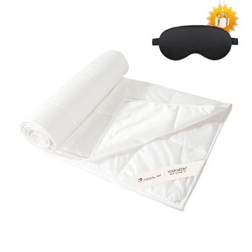 Lightweight Wool Comforter Queen Size - Thin Duvet Insert for Hot Sleepers