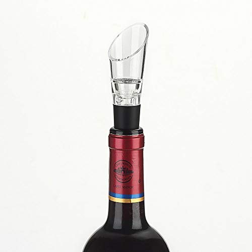 QAL White Wine Pourer Set - 6 Pack, Easy to Serve & Pour