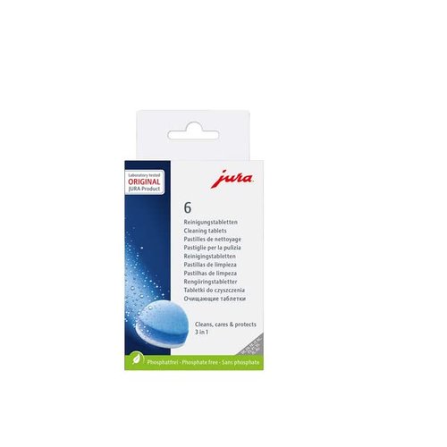 Jura 24234 CLEARYL Smart+ For Coffee Maker & 3-Phase 6 Cleaning Tablets