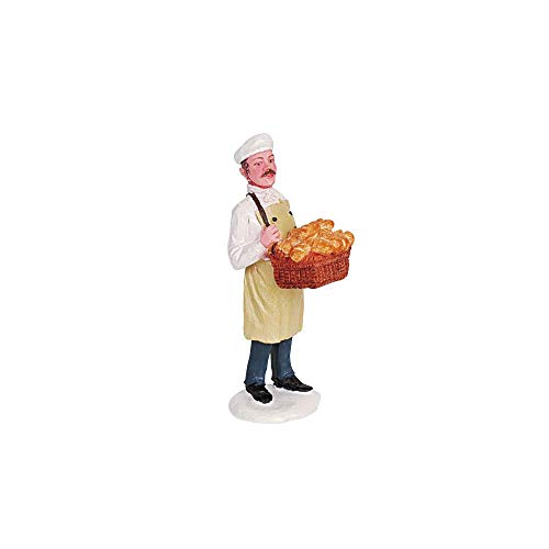 Lemax Christmas Village Bread Delivery Figurine - Resin Holiday Decor