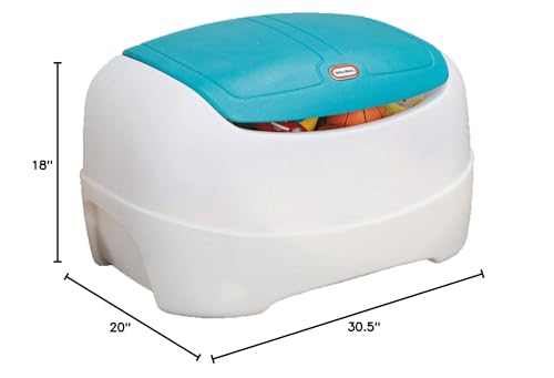 Large Kids Toy Storage Chest with Detachable Lid