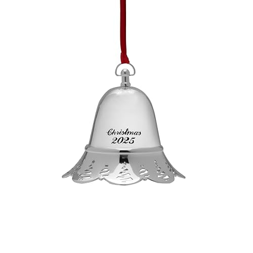 Towle 2025 Silver Musical Christmas Bell Ornament - 45th Edition